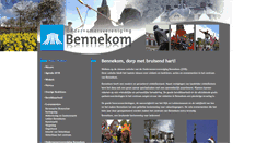Desktop Screenshot of bennekomcentrum.nl